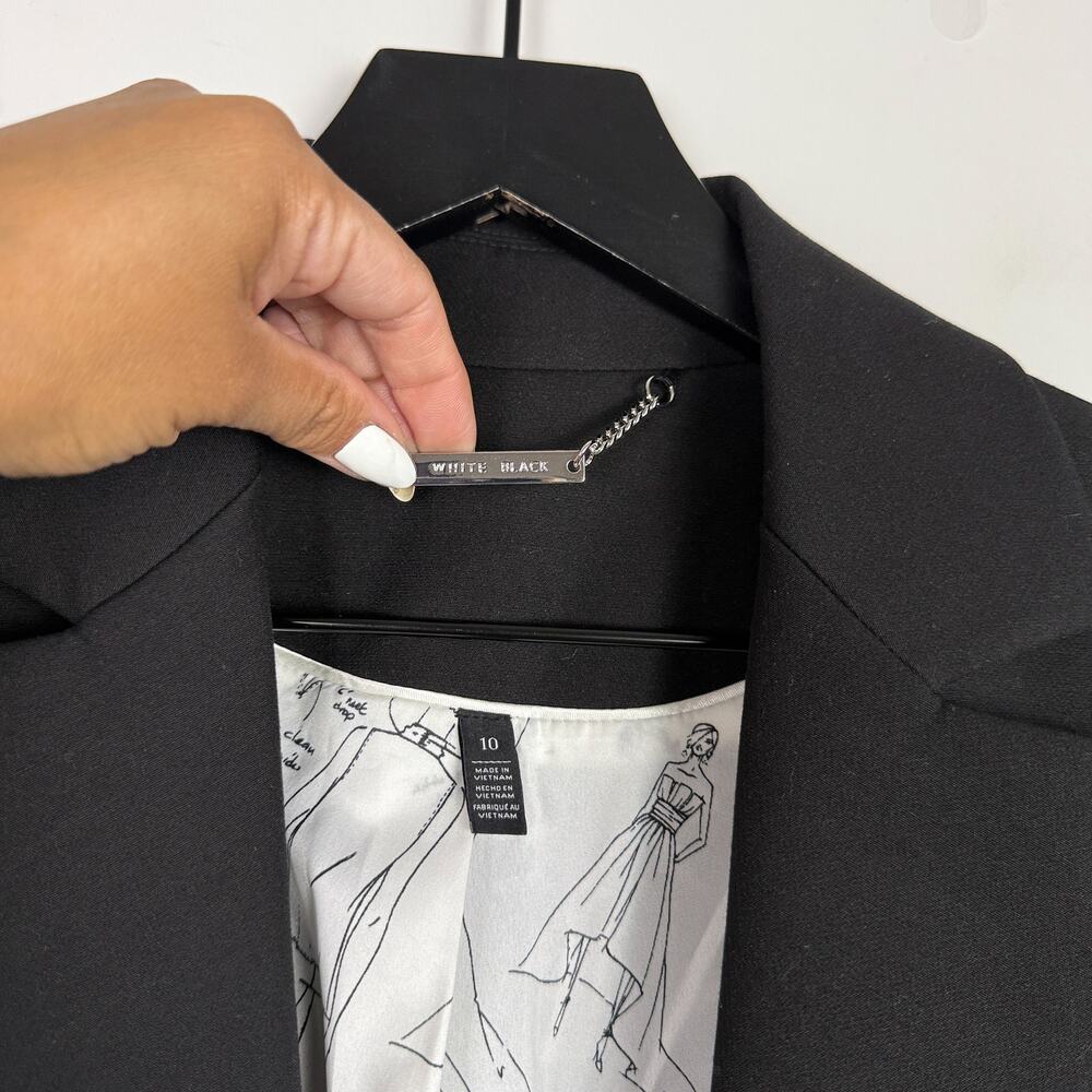 White House Black Market Signature Blazer Stretch Jacket - 10 - Picture 4 of 9
